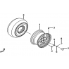 42 - ROUES AVANT TGB BLADE 525 SE-FI 2012 SL-FI 2014