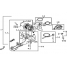61 - TREUIL MODELE TGB CO OPTION ANCIEN MODELE TGB BLADE 525 SE-FI 2012 SL-FI 2014