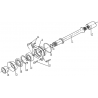 34 -  ARBRE DE TRANSMISSION AVANT HY710S