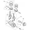 6 - ENSEMBLE VILEBREQUIN / PISTON / BALANCIER SEGWAY FUGLEMAN UT10 CREW