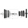 14 - ENSEMBLE ROUE ARRIERE