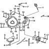 7 - CACHE CARTER MOTEUR GAUCHE 2 TGB BLADE 550LT-FI 4X4 NEW