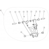 40 - TRIANGLE ARRIERE INFERIEUR DROIT SEGWAY SNARLER AT6L DELUXE EPS