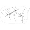 46 - TRIANGLE AVANT SUPERIEUR DROIT SEGWAY SNARLER AT6L DELUXE EPS