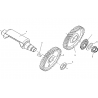 8 - ARBRE D'EQUILIBRAGE MOTO MASAI X-RAY 50