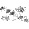 9 - CARTER MOTEUR TGB TARGET 600 Type VSH-DE