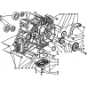 8 - CARTER MOTEUR DROIT TGB TARGET 600 Type VSH-DE