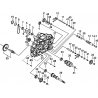 14 - CARTER MOTEUR GAUCHE 2 TGB TARGET 600 Type VSH-DE