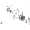 45 - ROUES ARRIERE TGB TARGET 600 Type VSH-DE