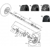 32 -  ESSIEU AVANT R7 4x4 EFI