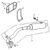 25 -  ENSEMBLE ECHAPPEMENT DL601 100CC