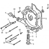 7 -  CARTER MOTEUR COTE DROIT DL603