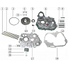 4 - CARTER MOTEUR MOTO MASAI GREYSTONE 50