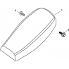 39 - SELLE MOTO MASAI BLACK ROD 125
