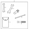 27 - TROUSSE A OUTILS MOTO MASAI BLACK ROD 125