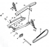 21 - BRAS OSCILLANT / SUSPENSION ARRIERE MOTO MASAI BLACK ROD 125