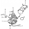 20 - ENSEMBLE CARBURATEUR MOTO MASAI BLACK ROD 125