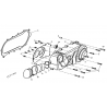 12 -  CARTER D'EMBRAYAGE COTE GAUCHE DL604