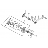 13 -  POULIE VARIATEUR / KICK DL604