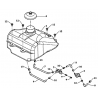 22 -  RESERVOIR DE CARBURANT DL801  DMX360 2008