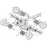 20 -  CIRCUIT DE FREINAGE + ENSEMBLE ROUES DL801  DMX360 2008