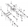 22 - BIELLETTE DE SUSPENSION MOTO MASAI X-RAY 125