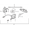 34 - ENSEMBLE SERRURE MOTO MASAI X-RAY 125