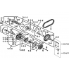 14 - VARIATEUR TGB BLADE 1000 LT EPS