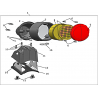 28 - ECLAIRAGE ARRIERE MOTO MASAI DARK ROD 125