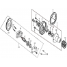 5 - POMPE A HUILE / FILTRE A HUILE MOTO MASAI SCRAMBLER 125