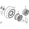 46 - ROUES ARRIERE TGB FARM 550 2015