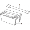 22 - BATTERIE MOTO MASAI BLACKCAFE 125 CARBU