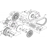 9 -  VARIATEUR / EMBRAYAGE DL700X 2010
