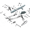 17 - BRAS OSCILLANT / SUSPENSION ARRIERE MOTO MASAI SCRAMBLER 125 Euro 4