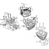1 - CULASSE ET CYLINDRE MOTO MASAI BLACKCAFE 125 CARBU