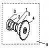 20 -  ARBRE A CAMES EGGY 125