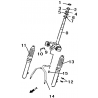 9 -  FOURCHE AVANT EGGY 125