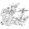 38 -  CARROSSERIE AVANT STREETSTAR 50cc