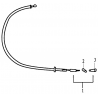 11 -  CABLE FREIN ARRIERE HY80S - SX - Girly