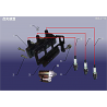 1 -  DEMARREUR + BOBINE CRUISER 850 EFI