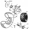 9 -  ROUES AVANT 4X4 HY290 4x2 - 4x4