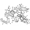 3 -  CARROSSERIE ARRIERE / SELLE HY290 4x2 - 4x4