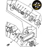 42 -  VARIATEUR / EMBRAYAGE VERSION FLASH BRAKE HY300 4x4