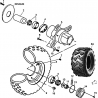 7 -  ROUES AVANT HY300 DEMON