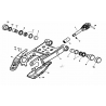 6 -  ENSEMBLE BRAS OSCILLANT ARRIERE HY310S