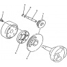 34 - ROUE LIBRE DE DEMARREUR  HYTRACK HY310T T3