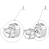 1 - ENSEMBLE MOTEUR MOTO MASAI VISION 3000 ELECTRIQUE