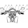 23 - GUIDON / COMMODO MOTO MASAI VISION 3000 ELECTRIQUE