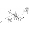 49 - SUPPORTS ET PLAQUE IMMATRICULATION ET CATADIOPTRE TGB TARGET 325