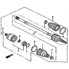 11 - CARDANS AVANT GAUCHE / DROIT HY510S